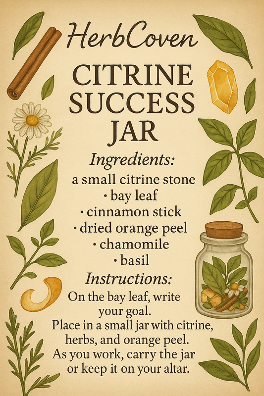 DIY Success Spell Kit